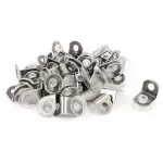 Promotion Glass Shelf Right Angle Suction Cup Fixing Support Clip Bracket 30 PCS