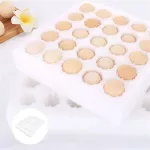 5pcs Pearl Wool Eggs Tray Wrapping EGG Holder QuakeProof Quail Eggs Box Without Paper Box Shock Pray Shock Proof Foam Egg Tay White