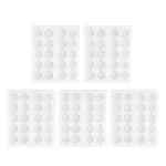 5pcs Pearl Wool Eggs Tray Wrapping EGG Holder QuakeProof Quail Eggs Box Without Paper Box Shock Pray Shock Proof Foam Egg Tay White