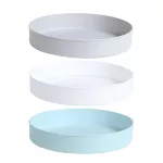 Multifunction Anti-SKID ROTATING STORAGE TRAY COSMETIC FOOD Storage Rack Organizer Cosmetic Non-Slip Kitchen Gadgets Container