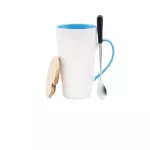 European Ceramic Minimalist Coffee Mug Porcelain Creative Office Teacups Large Capacity Couple Breakfast Milk Mug Drinkware