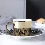 90ml/220ml Cartoon Panda Reflection Cup Creative Reflect Mirror Coffee Cups Collection Mugs Breakfast Bottle