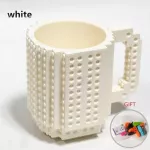 350ml 12oz Creative Milk Mug Coffee Cup Building Blocks Cup Diy Puzzle Drink Cup Block Mug Drinkware Drinking Mug