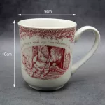 300 ML England Style High Quality Ceramic Mug Coffee Tea Milk Drinking Cups Handle Coffee Mug for