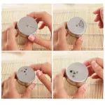 Spice Jar Stainless Steel Glass Pepper Shaker Bottle Seasoning Condiment Seal Storage Bottles Cooking Kitchen Tools 82*50mm