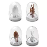 4PCS/Set Spice Jar Creative Plant Animals Seasoning Bottle Salt Sugar Pepper Shaker Cooking Tools Kitchen Supplies