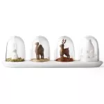 4PCS/Set Spice Jar Creative Plant Animals Seasoning Bottle Salt Sugar Pepper Shaker Cooking Tools Kitchen Supplies