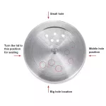 Stainless Steel Seasoning Jars Glass Spreading Bottle BarbeCue Seasoning Pepper Bottle Toothpick Holder Salt Shaker Te889