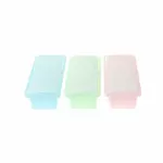 1set 4-Grid Polystyrene Seasoning Jar Storage Box Kitchen Spice Water Proof Powder Boxes Tools