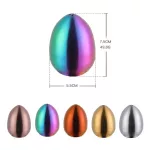 Egg Shaped Salt Spice Pepper Shaker Spice Container Stainless Steel Condiment Bottle Seasoning Organizer Kitchen Accessories