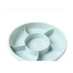 1PC Multifunction Snacks Fruit Dishes Snack Tray Fruit Tray Plate Desk Desk Desk Desk Deseds Candy Storage Boxes L 201