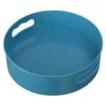 New 360 Rotating Tray For Spice Jar Snack Food Tray Bathroom Storage Box Kitchen Storage Containers Non Slip Cosmetics Organizer
