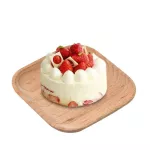 Innovative Wooden Platter Tray Round Square Small Plate Wood Baking Tools