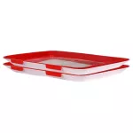 Eco Food Preservation Tray Creative Food Preservation Stackable Magic Elastic Food Fresh Tray Reusable Food Storage Container