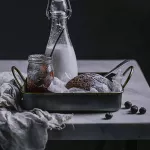 JINSERTA VINTAGE ROUND METAL RETRAY RETRO Bread Dish Storage Dinner Plates Tableware Kitchen for Home