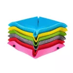 Nordic Felt Organizer Storage Baskets Sundries Holder Foldable Key Small Storage Box Office Desk Home Living Kitchen Supplies