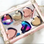 Heart-Shaped Jewelry Ring Storage Holder Chain Earrings Candy Nuts Organization Home Decoration Storage Plate