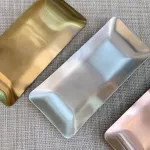 304 Stainless Steel Towel Storage Plate Tissue Plate Small Napkin Plate for Restaurant Home Kitchen Storage Tray