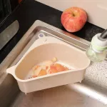 Kitchen Self-Standing Drain Sink Left Left Left Juice Separated by Garbage Filter Sink Storage Basket Sink Rack Kitchen Tools