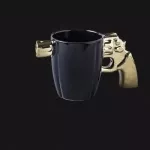 Creative Personality Mugs Model Pistol Cup Landmines Modeling Cup Cup Cup Cup Cup Tiktok Mug Valentine's Day Funny S
