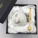 450ml Creative Coffee Ceramics Mug Nordic Style Swan Milk Tea Cup Heat-Resistant Home Office Cup Nice Packing Perfect