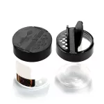 Spice Jars 10pcs Butterfly Lid Kitchen Seasoning Bottle Plastic Can Chicken Powder Salt Pepper Paprika Kitchen Storage Bottles