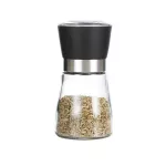Manual Pepper Grinder Kitchen Supplies Black Pepper Glass Seasoning Bottable Pepper Coffee Grinder