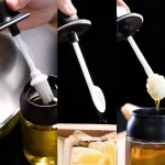 Salt Spice Bottle Oil Brush Honey Bar Moisture-Proof Lid Seal Pepper Season Jar Kitchen Cruet Contains Tools
