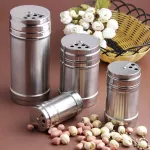 Stainless Steel Seasoning Box Seasoning Pothpick Tube.