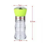 Pepper Grinder Adjustable Pepper Mill Manual Grinder Bottle Transparent Seasoning Bottle Easy Operation Kitchen Accessories