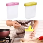 Spice Jar Seasoning Cans Seasoning Box Bottle Transparent PP Salt Pepper Cumin Powder Box Tool Kitchen Spice Storage Bottle