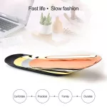 New Colorful Metal Storage Tray Gold Oval Dotted Fruit Plate Small Items Jewelry Display Tray Mirror Storage Home Storage