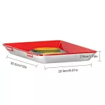 Creative Food Preservation Tray Stackable Food Fresh Tray Magic Elastic Fresh Tray Reusable Food Storage Container