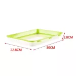 New Food Tray Healthy Food Preservation Tray Storage Kitchen Tay Set Serving Tray Storage Food Container Platter Tools G3I1