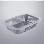 Kitchen Plastic Dish Drainer Tray Large Sink Drying Rack Storage Organizer Adjustable Kitchenware Cutlery Drip Plate
