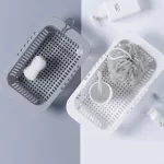 Kitchen Plastic Dish Drainer Tray Large Sink Drying Rack Storage Organizer Adjustable Kitchenware Cutlery Drip Plate