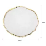 Resin Jewelry Display Plate Necklace Ring Earrings Display Painted Palette Tray Jewelry Holder Organizer Decoration Jewelry