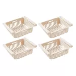 Pull-Out Refrigear Storage Box Holder Food Organizer Drawer Shelf Proper Food Organizer Drawer Kitchen Shelf Rack Holder