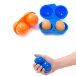 Newly Portable Grid Egg Storage Tray Box Carrier Folding Carton Holder for Outdoor Camping Picnic BBQ