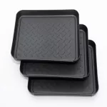 3pcs Multifunctional Foyer Plant Duty Shoe Plate Hall Washable Boots Outdoor Home Plastic Storage Trays Flower Pots Garden Tool
