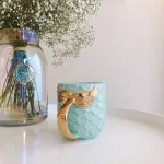 400ml Coffee Mug Creative Little Mermaid Ceramic Mug Big Tea Milk Cups Personal Officejuice Cup Best Mugs For Friends