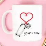 Nurses And Doctors Mug Personalized Stethoscope Coffee Mugs A Funny And Mugs Printed On Both Sides