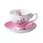 1 Pc Ceramics Afternoon Black Coffee Tea Cup European Style Bone China Coffee Cups Saucers Spoons Drinkware Set With Box