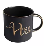 400ml Creative Hand Painting Mugs Ceramic Cup His And Her Coffee Milk Tea Mug Drinkware Novetly Wedding Lover S