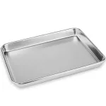 304 Stainless Steel Matte Medical Tay Dental Surgical Dish Lab Nail Tattoo Storage Tool Standard Size with Differen Sizes