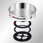 360 Degree Rotating Service Tray Plate Kitchen Spice Seasoning Bottle Storage Organizer for Dry Food Snack