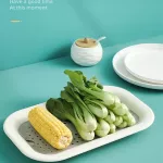 Double Layer Plastic Drain Tray Washing Household Living Room Fruit