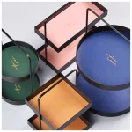 Double-Layer Storage Jewelry Rack Nordic Dessert Organizer Handled Cosmetics Holder