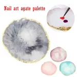 Creative Decoration Organizer Jewelry Display Plate Necklace Ring Earrings Display Tray New Resin Storage Painted Palette Tay