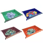 Storage Trays Small Puzzle Piece Sorter Woolen Folding Button Style Sorting Tray Accessory Storage Box